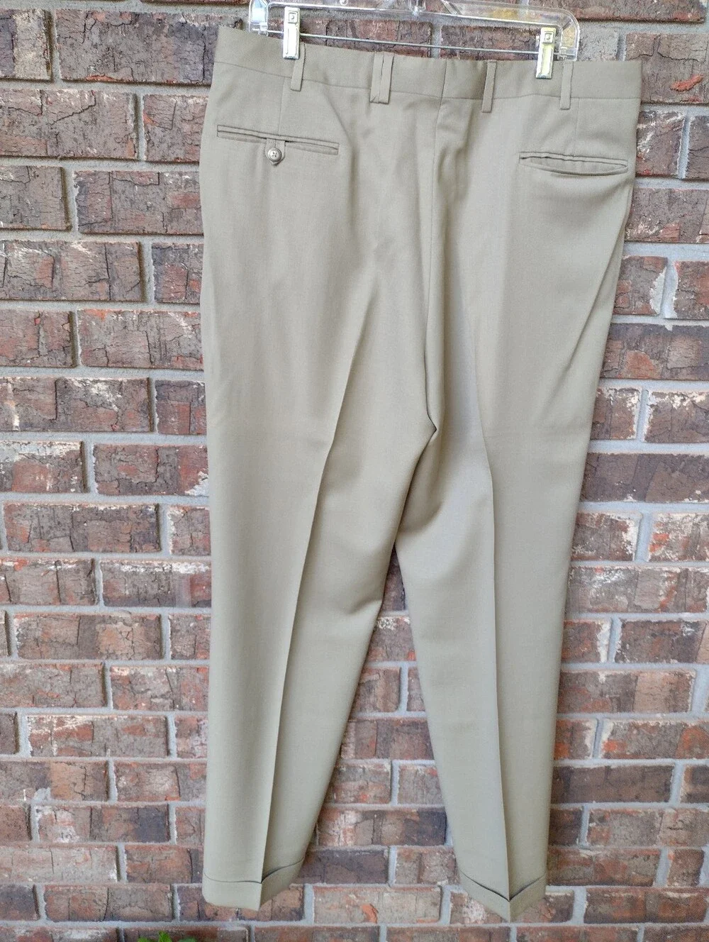 VTG Brooks Brothers Wool Dress Pants Mens 36X30.5